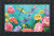 Briarwood Lane Dragonfly Garden Spring Doormat, colorful printed decorative mat with springtime flowers and dragonflies.