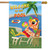 Welcome To The Pool Summer House Flag