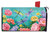 Briarwood Lane Dragonfly Garden Large Mailbox Cover with colorful flowers and dragonflies for spring and summer.
