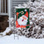 Candy Cane Santa Holiday Garden Flag