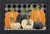 Checkered Pumpkins Autumn Doormat