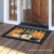 Checkered Pumpkins Autumn Doormat