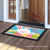 Bunny and Eggs Easter Doormat
