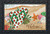 Briarwood Lane Christmas doormat with starfish, sea shells, and flip flops on a sandy beach.