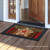 Briarwood Lane Holiday Barnstar Berries doormat with pip berries on rustic indoor/outdoor door mat.