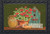 Briarwood Lane Potted Geraniums Summer Doormat with vibrant red flowers on a colorful indoor outdoor floormat.