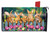 Briarwood Lane Garden Bunnies Spring Mailbox Cover with colorful, cheery bunnies and flowers, decorative seasonal design.