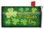 Briarwood Lane Lucky Shamrocks St. Patrick's Day mailbox cover with gold and green shamrocks design.