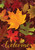 Falling Leaves Welcome Autumn House Flag