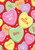 Candy Hearts Valentine's Day House Flag