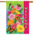 Butterflies and Daisies Spring House Flag
