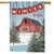 Winter Barn House Flag