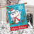 Happy Holidays Owl Christmas House Flag