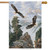 Eagles in Flight Summer House Flag