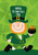 St. Patrick's Day Leprechaun House Flag