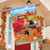 Fall Puppies House Flag