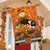Fall Harvest Pickup Primitive House Flag