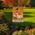 Briarwood Lane Rustic Pumpkins Fall Garden Flag with crows and autumn blessings primitive design.