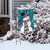 Winter Wonderland Snowman Garden Flag