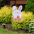 Easter Bunny Applique Garden Flag