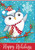Happy Holidays Owl Primitive Garden Flag