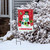 Merry Christmas Pals Snowman Garden Flag