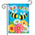 Bee Happy Bees Spring Garden Flag