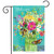 Spring Mason Jar Floral Garden Flag