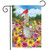 Spring Gathering Cardinal Garden Flag