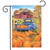 Pumpkin Patch Pickup Autumn Garden Flag