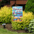 Welcome to the Beach Sailboat Garden Flag