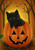 Halloween Kitten Garden Flag