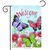 Welcome Butterfly Spring Garden Flag