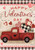 Briarwood Lane Valentine's Love Pickup Primitive Garden Flag with red pick-up truck and patterned hearts.