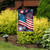 Briarwood Lane Stars and Stripes Patriotic Garden Flag with fireworks design for 4th of July celebrations.