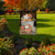 Briarwood Lane Fall Bushel Primitive Garden Flag with pumpkins, gourds, and pip berries in tin bucket.