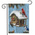 Festive Feathered Friends Christmas Garden Flag