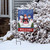 American Snowmen Winter Garden Flag