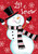 Snowman Celebration Winter Garden Flag