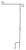Briarwood Lane 3 Piece Wrought Iron Garden Flag Stand Holder, black garden flag hanger.