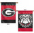 University of Georgia Bulldogs 2 Sided NCAA House Flag