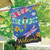 Dancing Dragonflies Spring Welcome House Flag