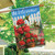 Hummingbird Haven Welcome Spring House Flag