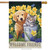Friends Forever Spring Welcome House Flag