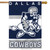 Dallas Cowboys Retro Vertical NFL House Flag