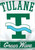 Tulane University Vertical Flag