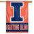 University of Illinois Vertical Flag