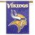 Minnesota Vikings Applique Embroidered Banner Flag NFL