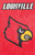 Louisville Cardinals Applique & Embroidered Banner Flag NCAA