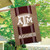 Texas A&M Aggies Burlap Licensed NCAA House Flag